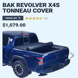 BAK Industries 80337 Revolver X4s Hard Rolling Truck Bed Cover Fits 21-23  F-150 | eBay